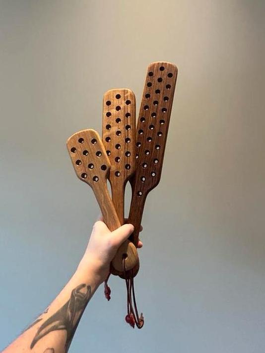 Blister spanking paddle latex kinky bdsm leder lingerie, Huis en Inrichting, Woonaccessoires | Overige, Nieuw, Ophalen of Verzenden