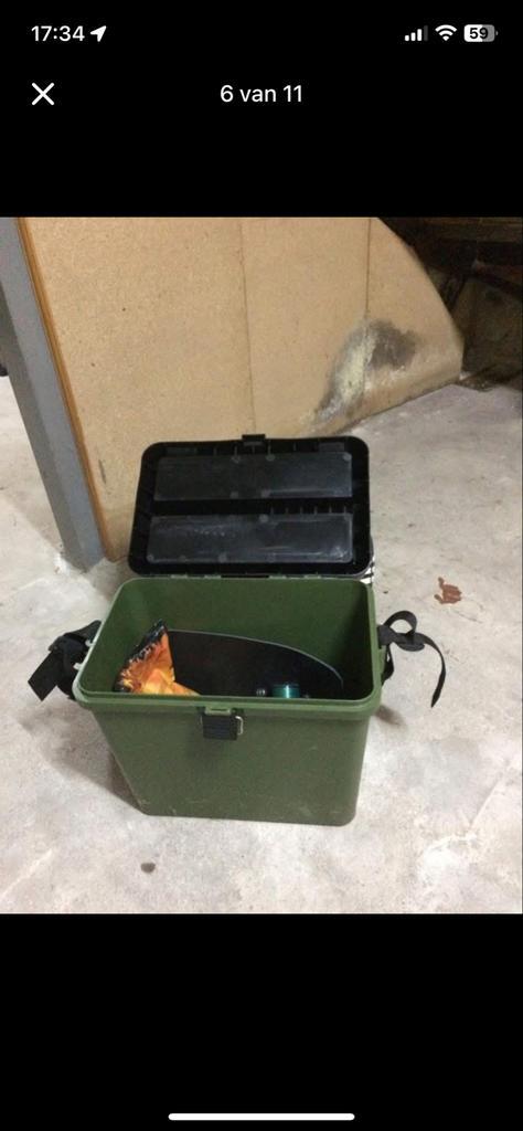 Visspullen: Hengels, Koffer, Diversen, Watersport en Boten, Hengelsport | Karpervissen, Gebruikt, Complete set, Ophalen