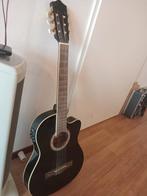 Stagg C546TCE BK Elektrische Klassieke Gitaar, Muziek en Instrumenten, Snaarinstrumenten | Gitaren | Akoestisch, Ophalen, Zo goed als nieuw