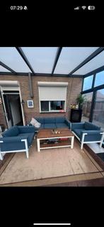 Loungeset aluminium, Ophalen of Verzenden, Zo goed als nieuw