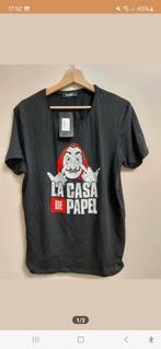 La Casa de Papel t shirt Maat XXL nieuw met kaartje, Ophalen, Zo goed als nieuw