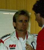 Glansfoto wayne rainey motorcoureur 1984 - 1993., Ophalen, Zo goed als nieuw, Motoren