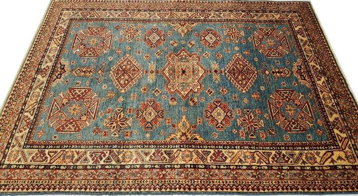 Handgeknoopt KAZAK Perzisch tapijt 234x174/kleed/kelim/Loper, Huis en Inrichting, Stoffering | Tapijten en Kleden, Nieuw, 150 tot 200 cm