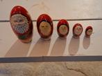 Antieke Matroesjka Poppen - Nesting Dolls, Ophalen, Gebruikt