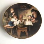 Lilien porselein Das Tischgebet 1988 wandbord genummerd 4044, Ophalen of Verzenden