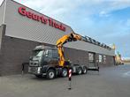 Volvo FH 480 8X4 TREKKER + EFFER 1355/8S KRAAN/KRAN/CRANE/GR, Automaat, Euro 5, Achterwielaandrijving, Zwart