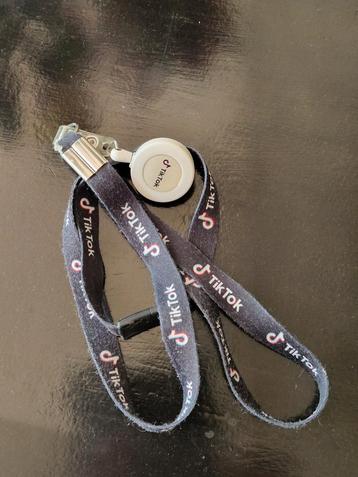 Originele tiktok bytedance keycord lanyard uniek! beschikbaar voor biedingen