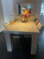 Eettafel  NIEUWSTAAT, Huis en Inrichting, Ophalen, 200 cm of meer, Zo goed als nieuw, Vijf personen of meer