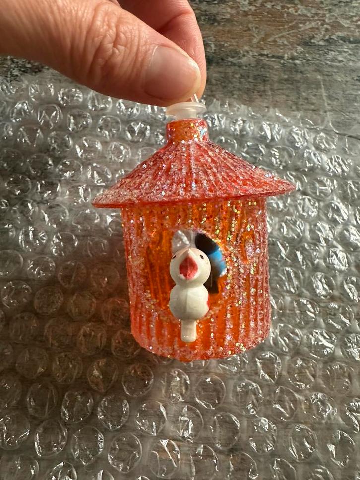 Plastic vogelkooitje, Diversen, Kerst, Zo goed als nieuw, Ophalen of Verzenden