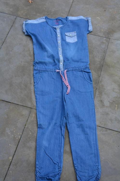Spijker jumpsuit korte mouw lange broek Blue Ridge (WE) ZGAN, Kinderen en Baby's, Kinderkleding | Maat 116, Gebruikt, Meisje, Overige typen