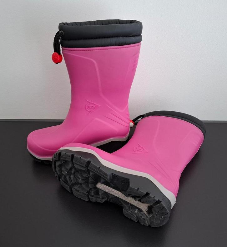 Roze Dunlop Blizzard kinder sneeuw/regenlaarzen maat 31, Kinderen en Baby's, Kinderkleding | Schoenen en Sokken, Zo goed als nieuw