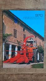 Oude folder FERABOLI 970 veldhakselaar, maishakselaar, Ophalen of Verzenden, Zo goed als nieuw, Folder