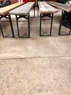 Gebruikte Tuintafel & Banken Set, Gebruikt, 200 cm of meer, Vier personen, Rechthoekig