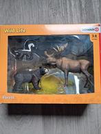 Schleich wildlife set, Ophalen of Verzenden, Zo goed als nieuw, Paard, Beeldje of Figuurtje