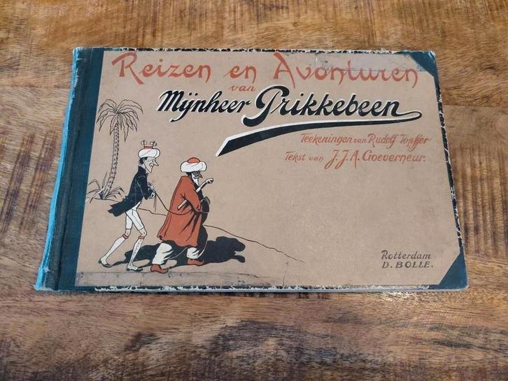 Mijnheer Prikkebeen - Zeldzaam Kinderboek, Antiek en Kunst, Antiek | Boeken en Bijbels, Ophalen of Verzenden