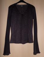 Feestelijke donkerbruine longsleeve van Street One maat 38, Kleding | Dames, T-shirts, Maat 38/40 (M), Bruin, Street One, Ophalen of Verzenden