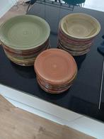 Serviesset groen bruin, Ophalen, Gebruikt, Overige typen