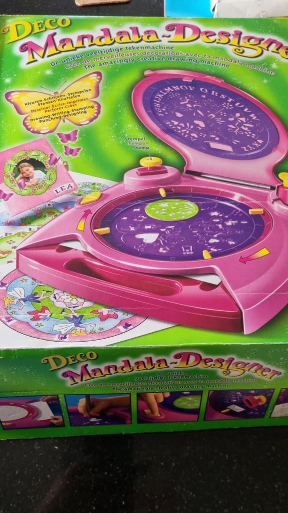 Mandala Designer - Creatieve Tekenmachine, Kinderen en Baby's, Speelgoed | Educatief en Creatief, Zo goed als nieuw, Knutselen