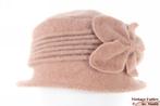 Dames winterhoed Hawkins zacht beige roze wol 57-59 nieuw, Kleding | Dames, Hoeden en Petten, Hoed, Hawkins, Nieuw, Ophalen of Verzenden