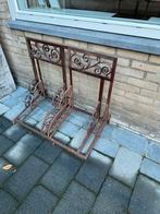 Gietijzeren fietsenrek - Nostalgisch - 3 fietsen, Fietsen en Brommers, Fietsaccessoires | Fietsenrekken, Ophalen, Gebruikt