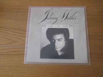 Johnny Mathis - Gone, Gone, Gone 1981 CBS Holland Single beschikbaar voor biedingen
