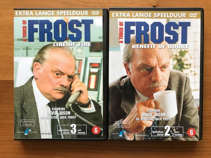 A Touch of Frost - Line of Fire & Benefit of Doubt (2 dvd), Cd's en Dvd's, Dvd's | Tv en Series, Nieuw in verpakking, Thriller
