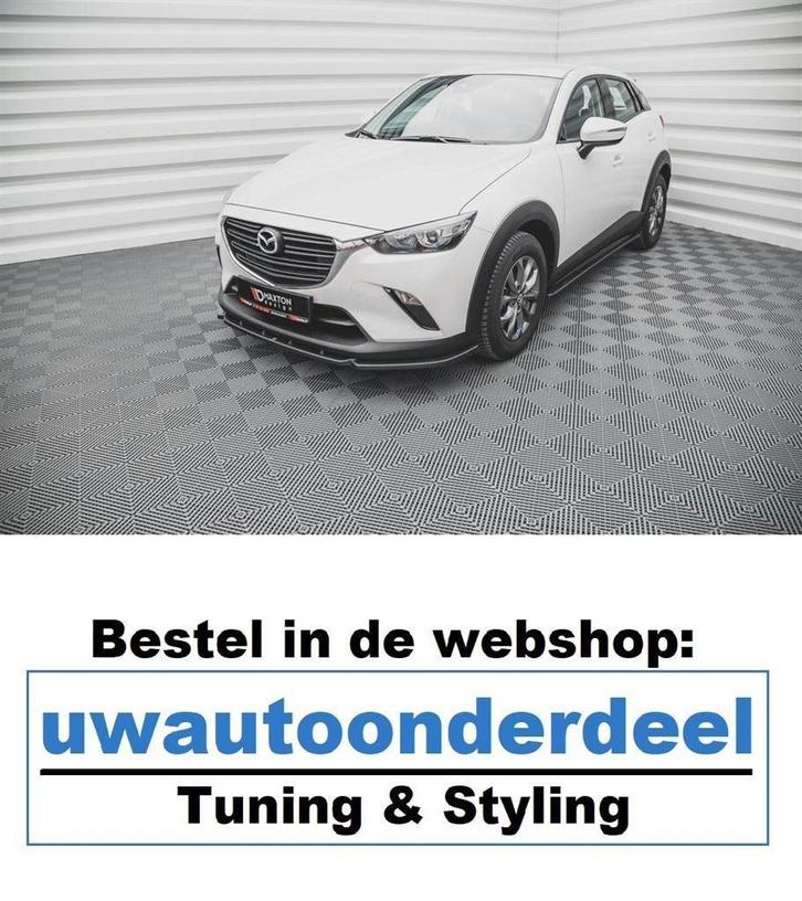 Maxton Design Mazda CX3 Spoiler Lip Splitter, Auto diversen, Tuning en Styling, Verzenden