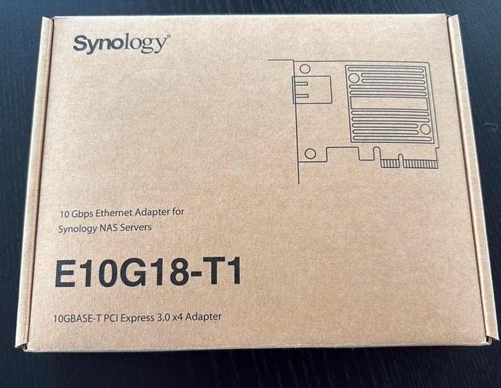 Synology E10G18-T1 - 10 Gbps ethernet adapter for NAS server, Computers en Software, Netwerkkaarten, Ophalen of Verzenden