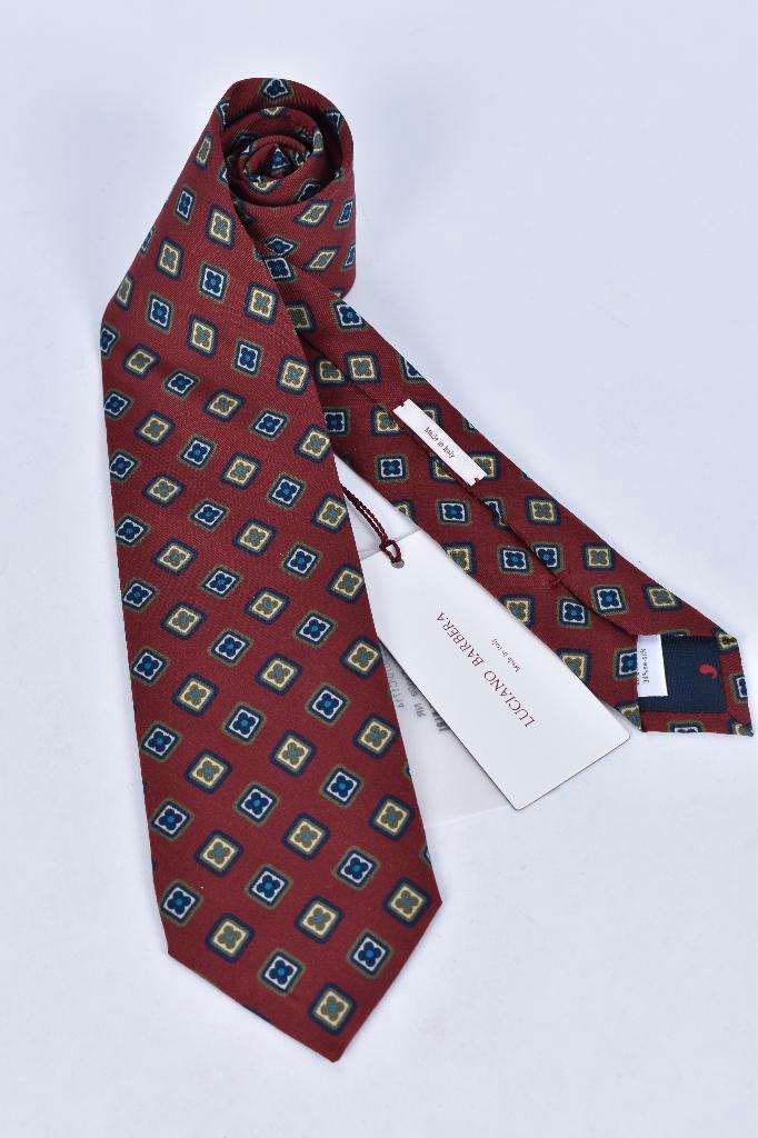 SALE! Luciano Barbera stropdas zijde, Kleding | Heren, Stropdassen, Nieuw, Met patroon, Ophalen of Verzenden