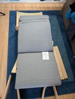 Ikea stoelen Poäng grijs, Huis en Inrichting, Ophalen, Twee, Nieuw, Hout