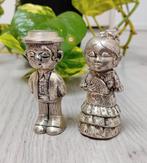 2 figuren uit Engeland, vintage, 7 cm, verzilverd, Verzenden, Dier