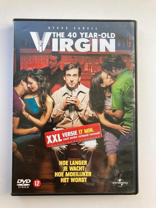 The 40 year old virgin - Steve Carrell - XXL edition, Cd's en Dvd's, Dvd's | Komedie, Zo goed als nieuw, Romantische komedie, Vanaf 12 jaar