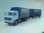 Herpa Volvo F12 huifcombinatie Panalpina., Ophalen of Verzenden, Zo goed als nieuw, Bus of Vrachtwagen, Herpa