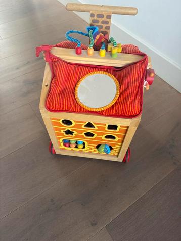 Houten Loopwagentje - Nieuwstaat! beschikbaar voor biedingen