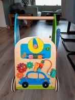 Loopwagen, Kinderen en Baby's, Speelgoed | Houten speelgoed, Ophalen, Gebruikt, Duw- of Trekspeelgoed