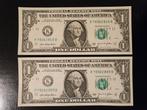 2x 1 dollar USA UNC 2021 jaar set K, Ophalen of Verzenden, Noord-Amerika, Setje