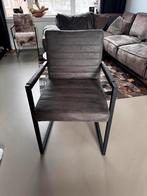 Eetkamerstoelen, Huis en Inrichting, Stoelen, Ophalen, Grijs, Metaal