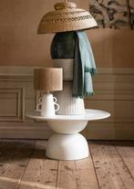 Sissy Boy witte ronde salontafel, Huis en Inrichting, Tafels | Salontafels, Ophalen, 50 tot 100 cm, Rond, Zo goed als nieuw