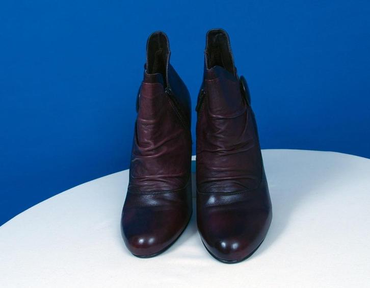 Leren enkellaarsjes 'Caprice', maat 40½, Kleding | Dames, Schoenen, Nieuw, Ophalen