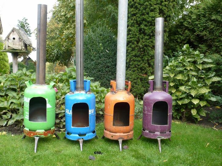 Stookton Brandton vuurton vuurkorf tuinkachel, Tuin en Terras, Tuinhaarden, Nieuw, Ophalen