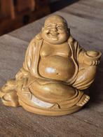 Houten Boeddha Beeldje - Klein, Ophalen of Verzenden, Gebruikt