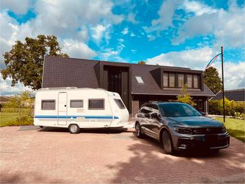 Hobby 450 de luxe easy + 1 jr stalling beschikbaar voor biedingen