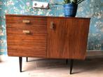 Retro vintage klein houten kast / wandmeubel, Gebruikt, Minder dan 55 cm, Hout, Ophalen