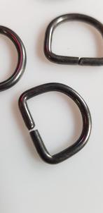 Partij D ringen metaal 2 cm, Ophalen of Verzenden, Nieuw, Overige kleuren