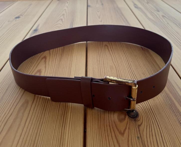 Riem Michael Kors - Large (100 106 cm) - Bruin leer, Kleding | Dames, Riemen en Ceinturen, Zo goed als nieuw, Tailleriem, 100 cm of meer