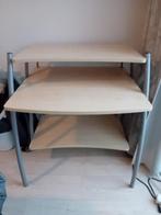 Computerbureau, Huis en Inrichting, Ophalen, Gebruikt, Metaal, 40 tot 80 cm
