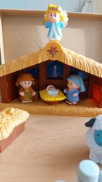 Fisher-Price kerststal  met licht en geluid, Kinderen en Baby's, Speelgoed | Fisher-Price, Ophalen of Verzenden, Zo goed als nieuw