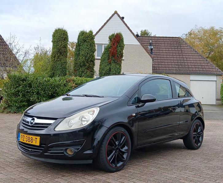 Opel Corsa 1.0 12v Essentia Bj.2007, Auto's, Opel, Bedrijf, Corsa, ABS, Airbags, Airconditioning, Boordcomputer, Centrale vergrendeling