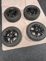Fabr. originele Lm velgenset met winterbanden Toyota Rav4, Ophalen, Gebruikt, 17 inch, Winterbanden