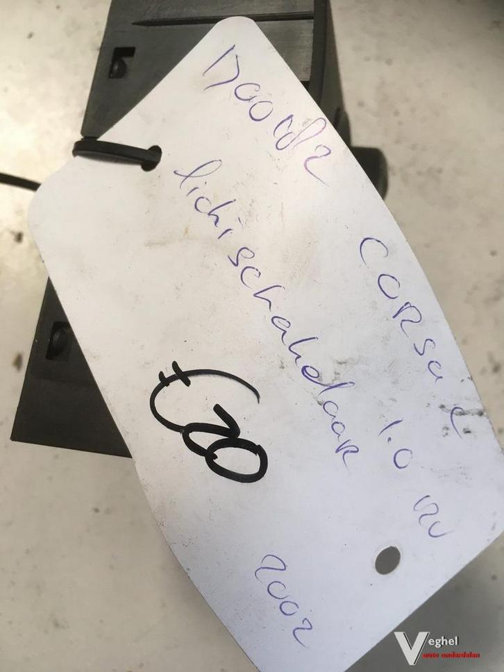 Opel Corsa C 2002 Lichtschakelaar, Auto-onderdelen, Dashboard en Schakelaars, Gebruikt, Ophalen of Verzenden